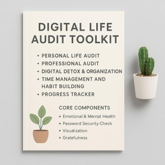 Digital Life Audit Toolkit